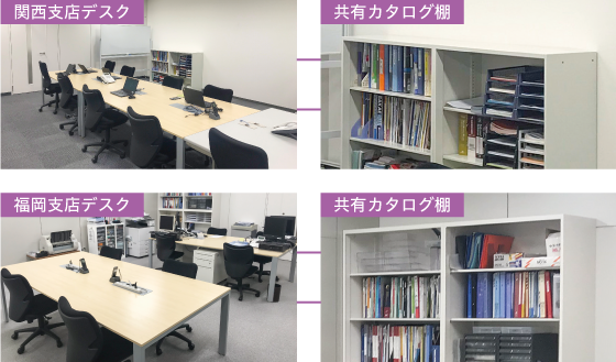 支店オフィス 関西&福岡